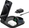 Belkin Boost Charge Pro 3-in-1 Foldable Wireless Charging Pad with Qi2 - black