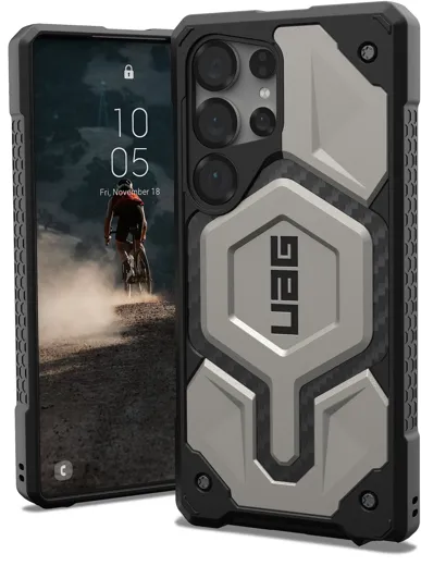 UAG Monarch Pro Case - Samsung Galaxy S25 Ultra - titanium
