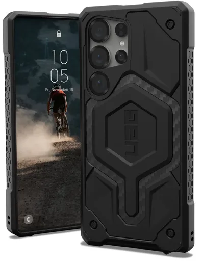 UAG Monarch Pro Case - Samsung Galaxy S25 Ultra - carbon fiber