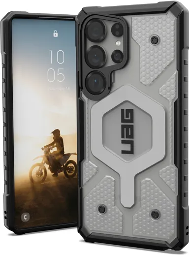 UAG Pathfinder Clear Case with Magnet - Samsung Galaxy S25 Ultra - ice/silver