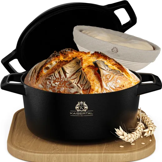 Kaisertal Gusseisen Brotbacktopf [26cm]