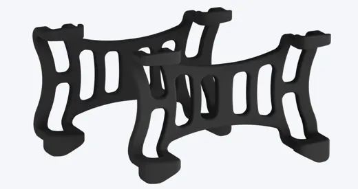 Tractive GPS DOG 6 - Rubber Clips [2 Stk.] - black