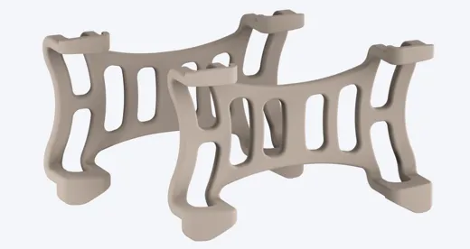 Tractive GPS DOG 6 - Rubber Clips [2 Stk.] - brown