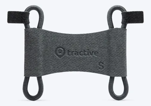 Tractive GPS DOG 6 - Fabric Clips S [2 Stk.] - black