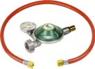 Cozze Kit Régulateur avec tuyau 1.1 m et manomètre CH