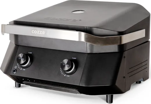 Cozze G-500 Plancha mit Deckel, Gas 50mbar - CH-Regler