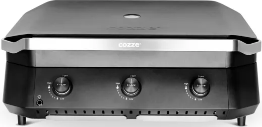 Cozze G-800 Plancha mit Deckel, Gas 50mbar - CH-Regler