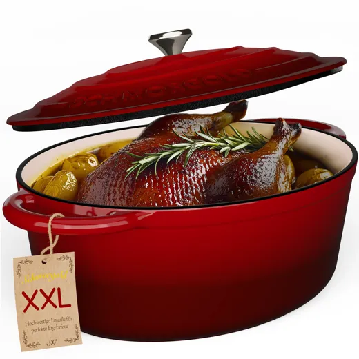 Schmorgold Gusseisen Schmortopf (9.8L)