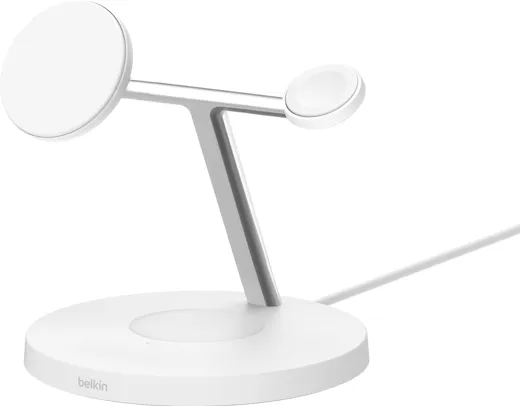 Belkin Boost Charge Pro Qi2, 3-in-1 magnetische Ladestation Apple watch - white