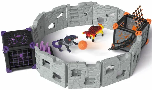 Eldrador Creatures: BattleCave - Arena Lava vs. Schatten