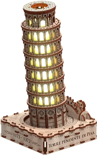 Mr. Playwood: Leaning Tower of Pisa - Ecolight