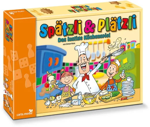 Spätzli + Plätzli - das lustige Küchenspiel