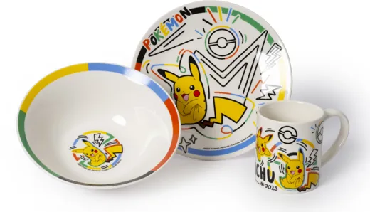 Pokémon Rainbow Pikachu: Breakfast Set