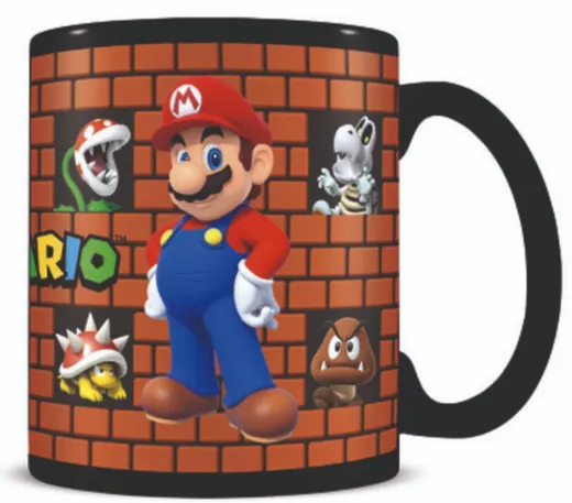 Super Mario Bricks mit Thermoeffekt - Tasse [315ml]