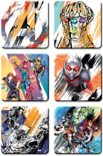 Avengers: Untersetzer [6 Stück]
