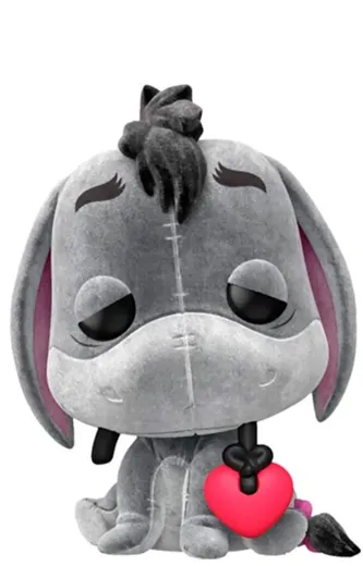 Funko POP! Winnie the Pooh - Eeyore (Flocked) 1170 [10 cm]