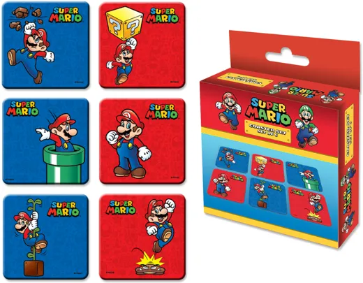 Mario Poses: Untersetzer [6 Stück]