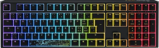 Ducky ONE 3 Classic, MX-Cherry Red - black [CH-Layout]