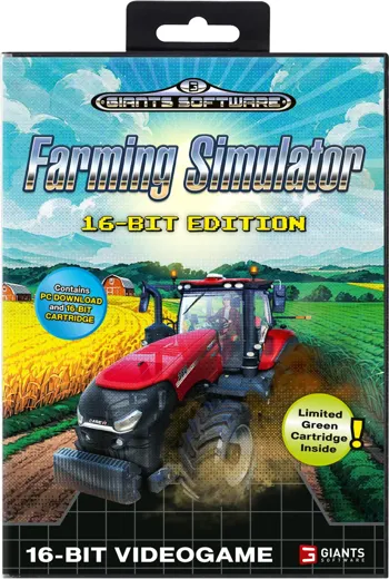 Farming Simulator: 16-Bit Edition - Limited Green Cartidge Inside [PC] (E)