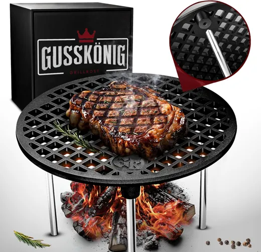Gusskönig Gusseisen Grillrost [30cm]