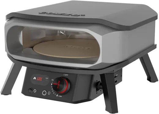 Cozze 13 inch Pizzaofen PREMIUM ROTATE, Gas 50mbar - CH-Regler