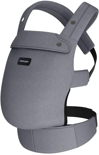 Momcozy Baby Carrier Cotton - grey