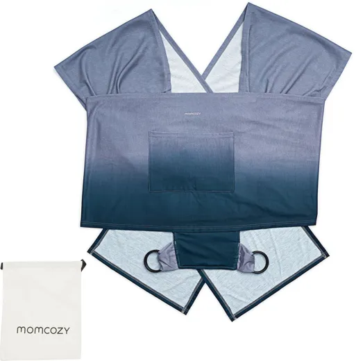 Momcozy Baby Carrier Sling - blue