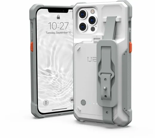 UAG Workflow Battery Case for Apple iPhone 15 - white / grey