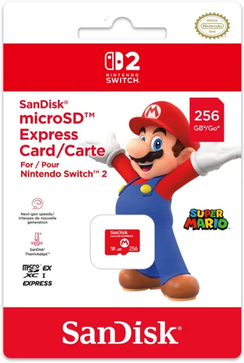 SanDisk microSD EXPRESS Card 256 GB