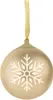 EPOK - Illuminated Christmas bauble with Bluetooth - gold