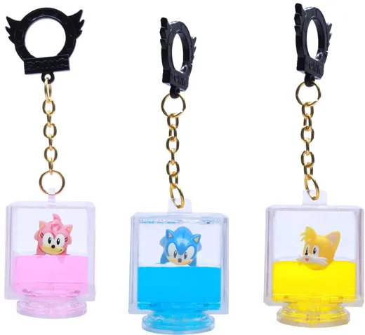 Sonic: Charms Schlüsselanhänger - assortiert