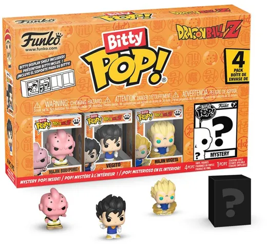 Bitty Pop! Dragon Ball Z  - Boo [4 pcs x 2,5 cm]
