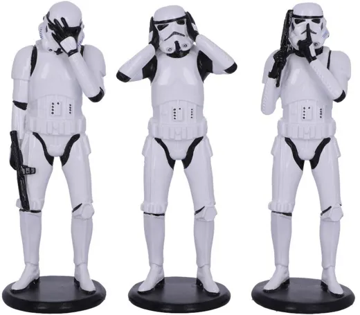 Star Wars Three Wise Stormtrooper [14 cm]