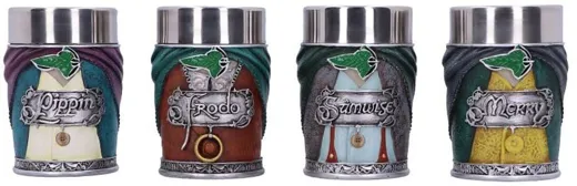Lord of the Rings Hobbit Shot Glass Set