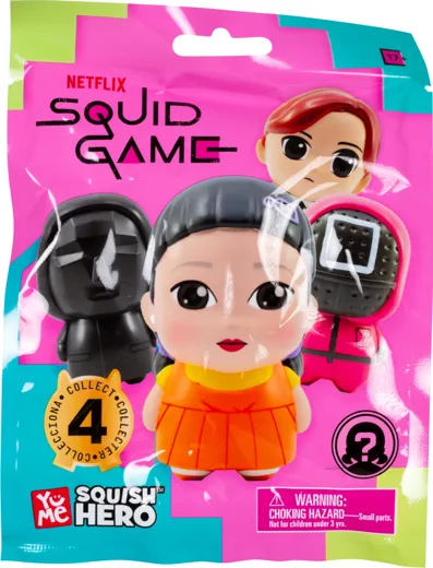 Squid Game Squishy Toys Figur - Blindpack