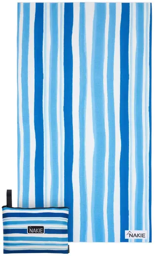 Nakie Beach Towel - ocean breeze