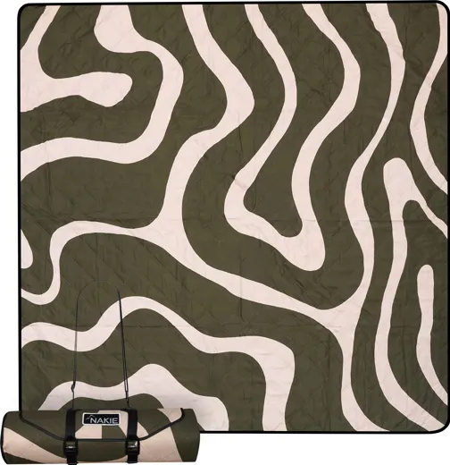 Nakie Picnic Blanket - eucalyptus green