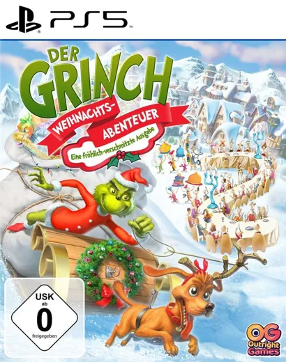 Der Grinch - Weihnachtsabenteuer - Eine fröhlich-verschmitzte Ausgabe [PS5] (D)