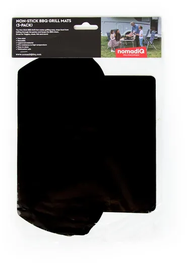 nomadiQ Non-stick Grill Mats (3-pack)