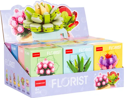 Flowers Building Set 2 - assorted