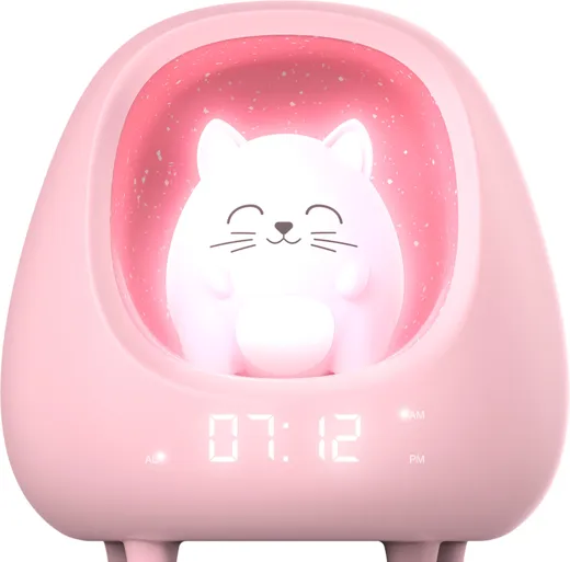 Réveil pour enfants avec veilleuse - Chat [Nest]