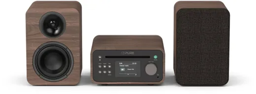 Pure Classic Stereo Mini - coffee black