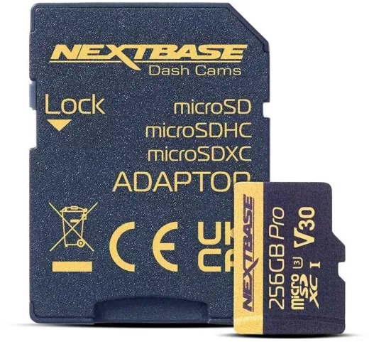 Nextbase 256GB U3 Micro SD Card for 522GW/622GW only