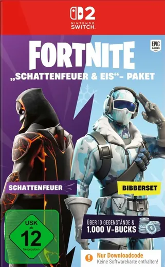 Fortnite Schattenfeuer + Eis Paket [NSW2] (Code in Box) (D/F/I)