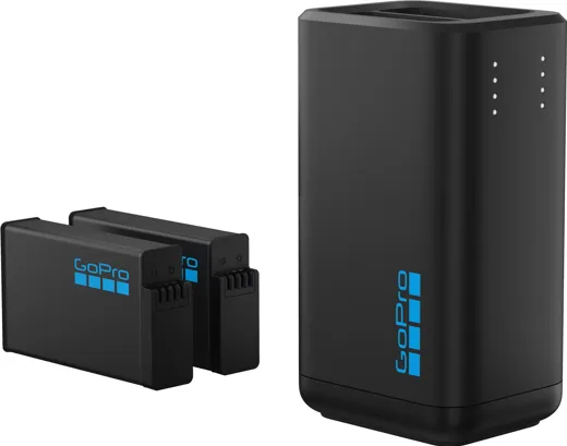 GoPro Dual Battery Charger + Enduro Batteries (MAX2)