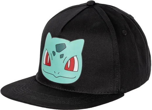 Pokémon: Bulbizarre - Cap - black