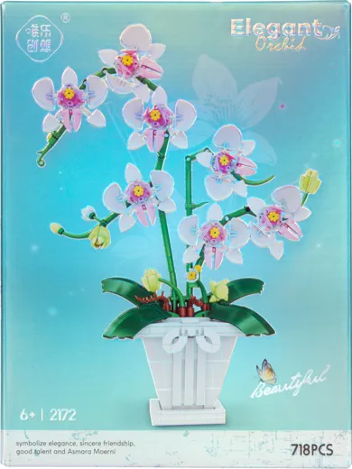 Orchid white - Building bricks