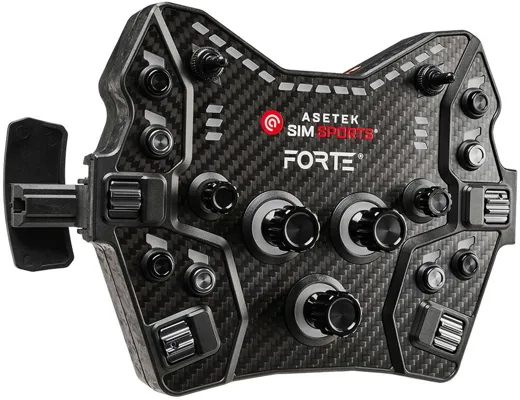 Asetek - Forte GT Button Box V2 - black/orange