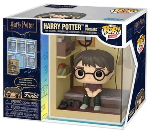 Funko POP! Harry Potter - POP Nooks - Harry Potter in Cupboard [21 cm]