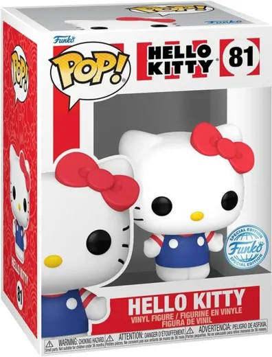 Funko POP! Hello Kitty - 81 Hello Kitty with Mimmy Chase [12 cm]